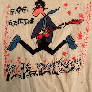 1992 vintage original rare toy dolls punk rock band T-shirt